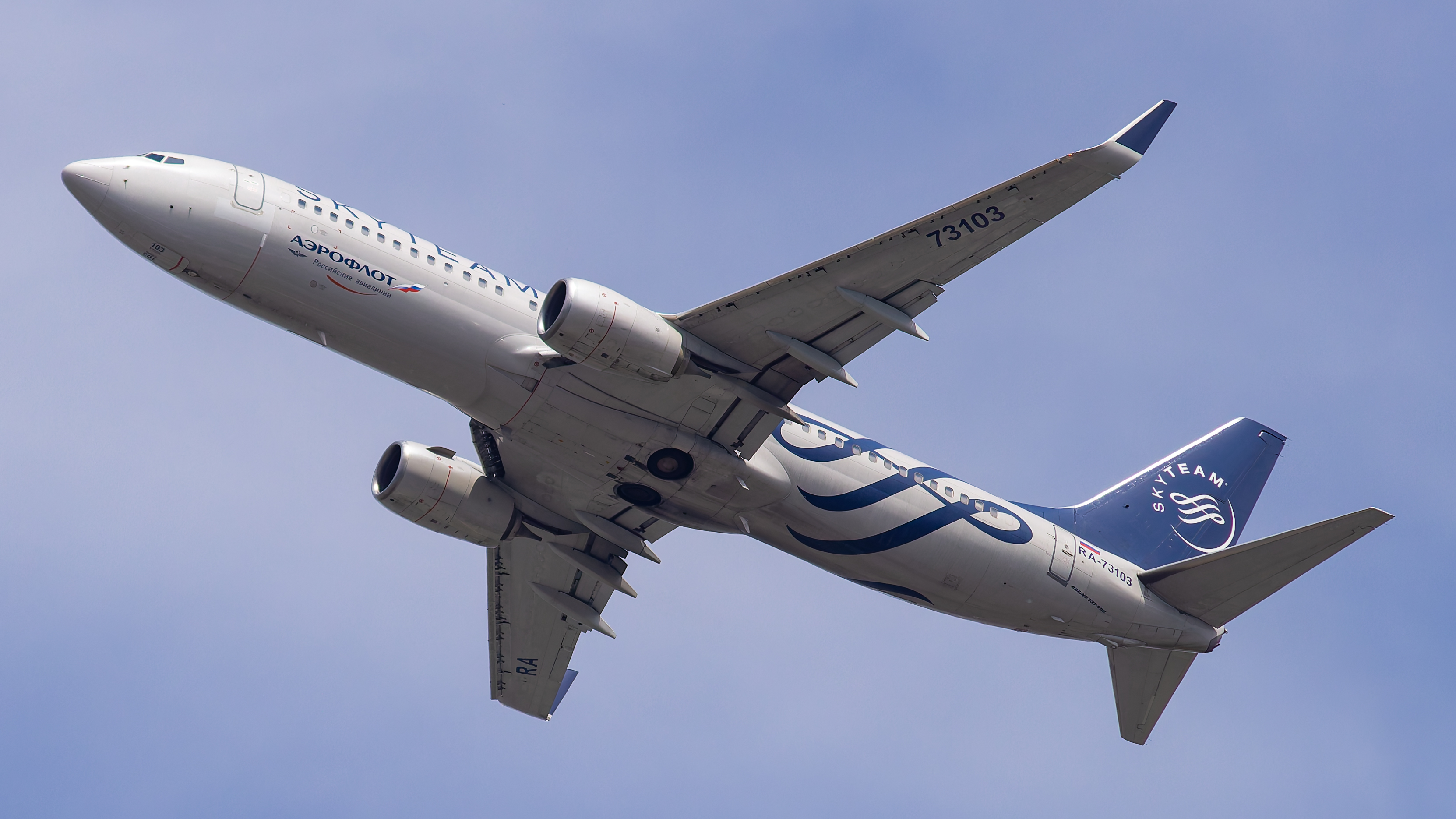 Boeing 737-800 авиакомпании Аэрофлот