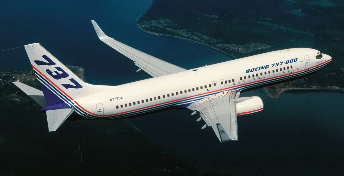 Первый полет Boeing 737-800